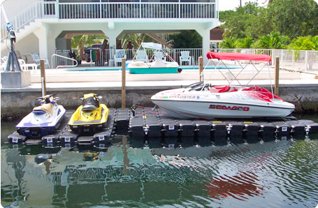 Combination Boat Dock PWC Lift