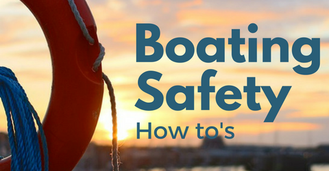 boating safety header for Jet Dock's 4 ways to improve boating safety article