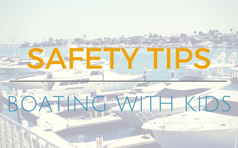 Safety tips for boating with kids header from Jet Dock Systems