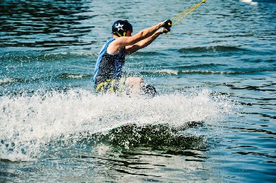 wakeboarding during the summer