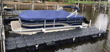 Static Floating Boat Lifts