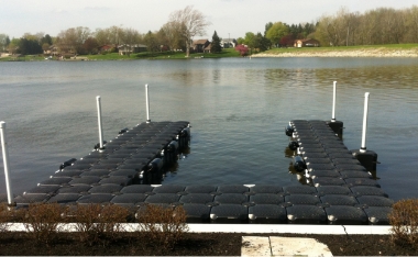 Static Floating Boat Lifts