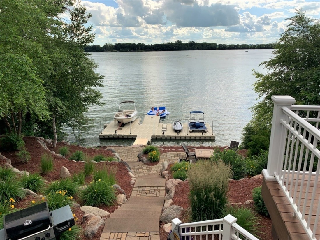 Faraway Photo of a Multi-boat Jet Dock