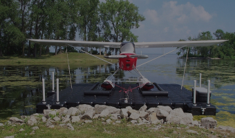 Floating Seaplane docking solution