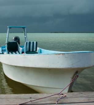 preparing boat for hurricane