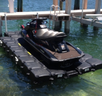 Static Floating Boat Lifts