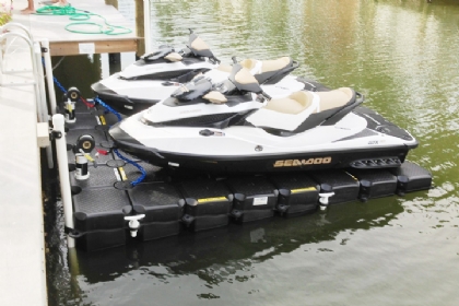 are the safest, most user-friendly and convenient jet ski lifts available. 